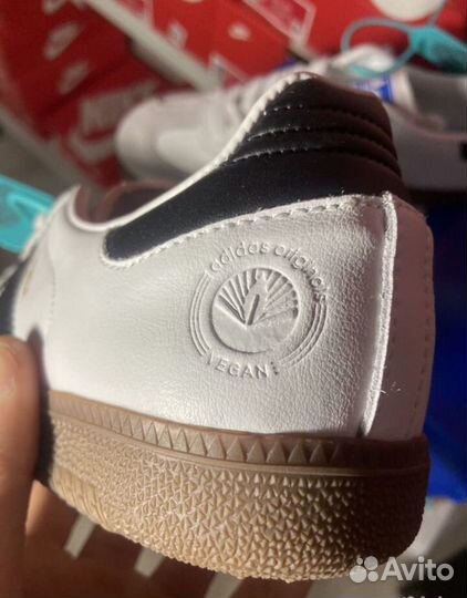 Adidas Samba Vegan Белые оригинал