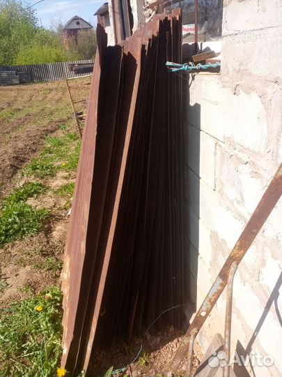 Шифер волновой металлический