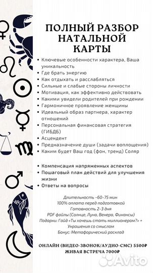Астролог Натальная карта Соляр