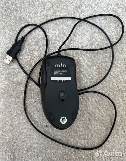 Компьютерная мышь проводная