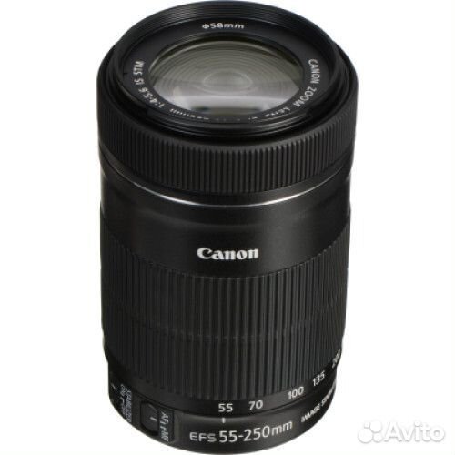 Объектив Canon EF-S 55-250mm f/4-5.6 IS STM