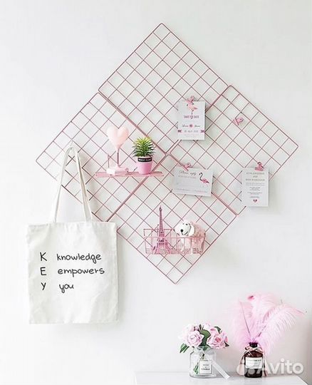 Железный, настенный органайзер