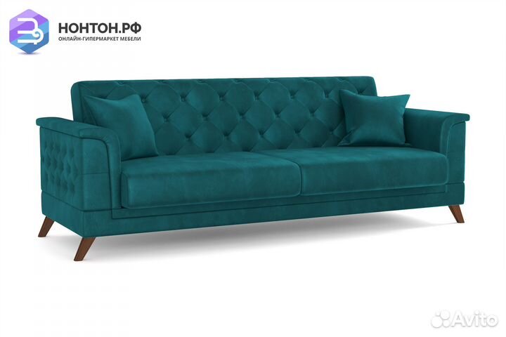 Диван книжка Амарант зеленый