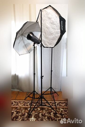 Фото-оборудование для выездной и стационарной студ