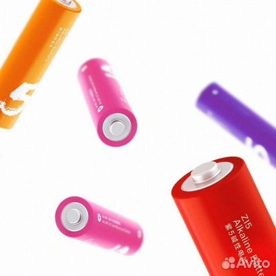 Батарейки Xiaomi ZI5 AA Rainbow