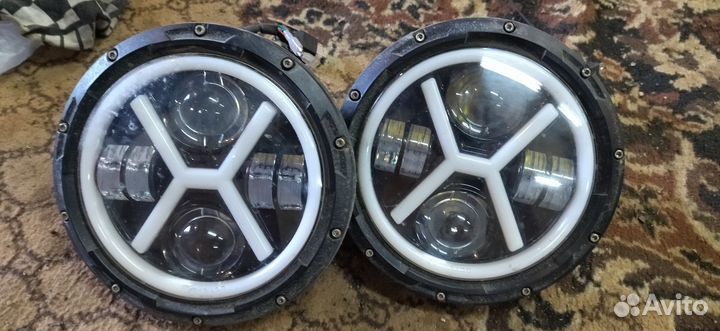 Led фара на мотоцикл