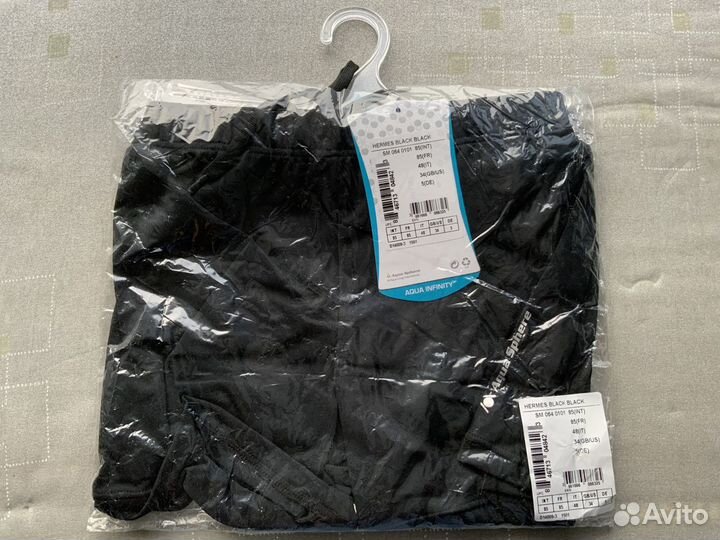 Мужские плавки aqua sphere hermès black, новые