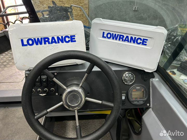 Волжанка 46 Fish+мотор Ямаха F50FET