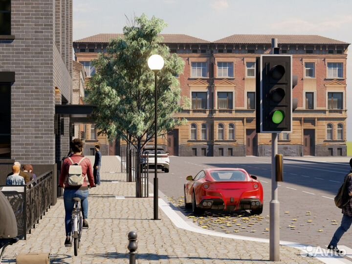 Столб Освещения фонарь уличный