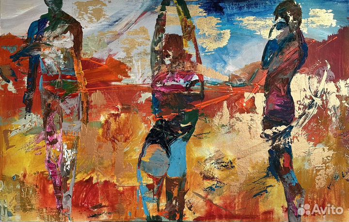 Картины все в наличии абстракция