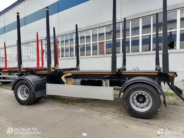 Прицеп лесовоз (сортиментовоз) БиПМ 3392F1, 2024