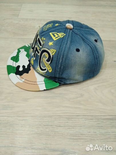 Бейсболка светящиеся буквы для мальчика