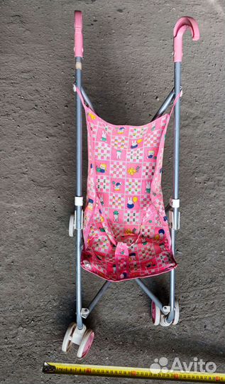 Коляска кукольная игрушечная складная игрушка детя