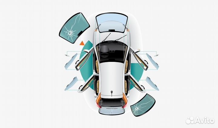 Лобовое стекло BMW X6 E71 2008-2014