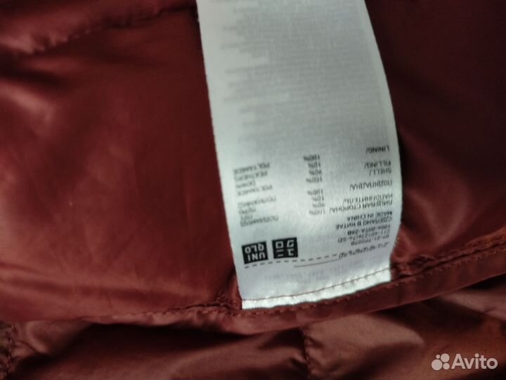 Пуховик демисезонный Uniqlo р. 42