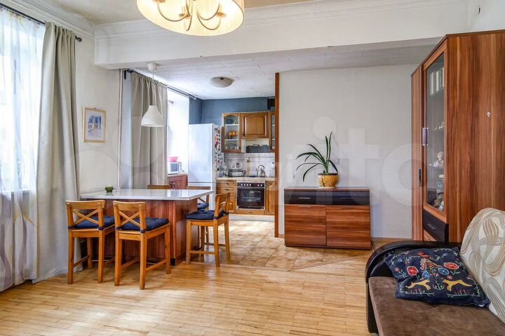3-к. квартира, 68,3 м², 4/5 эт.