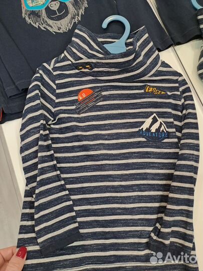 Лонгсливы s.oliver пакетом 104/110см