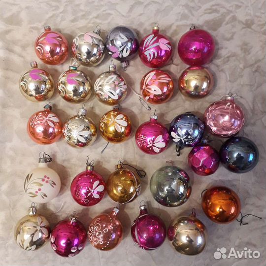 Елочные игрушки СССР