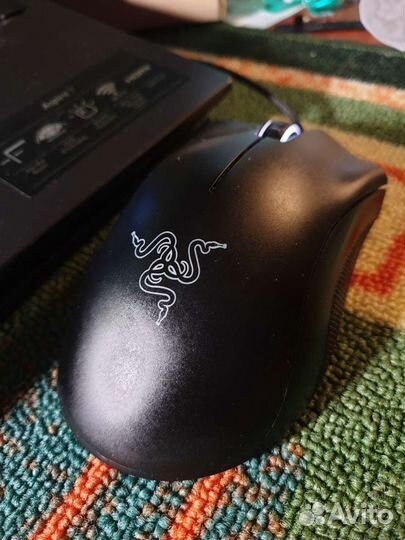 Игровая мышь razer deathadder chroma 10000dpi