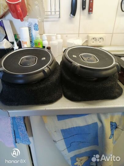 Автомобильные колонки JBL (оригинал) в корпусе