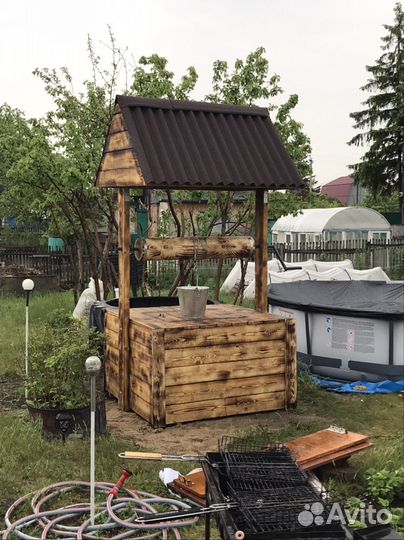 Домик для колодца