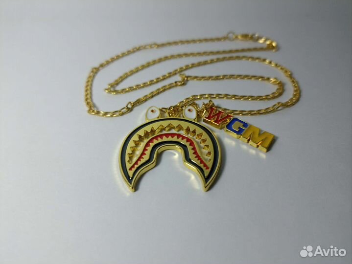 Цепочка (подвеска) bape shark