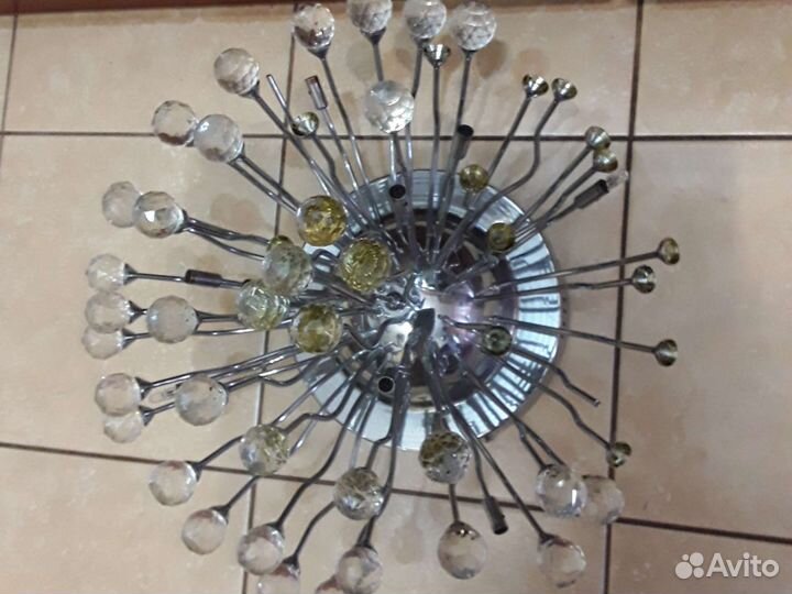 Люстра потолочная бу