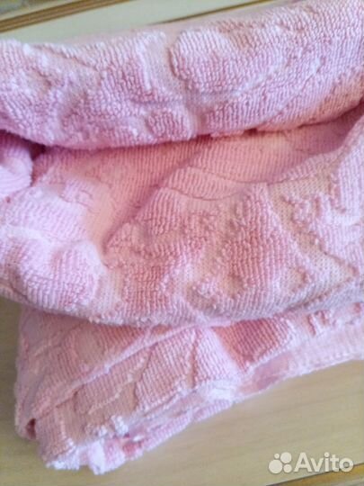 Махровая простынь,Пакистан,ссср.Полотенца комплект