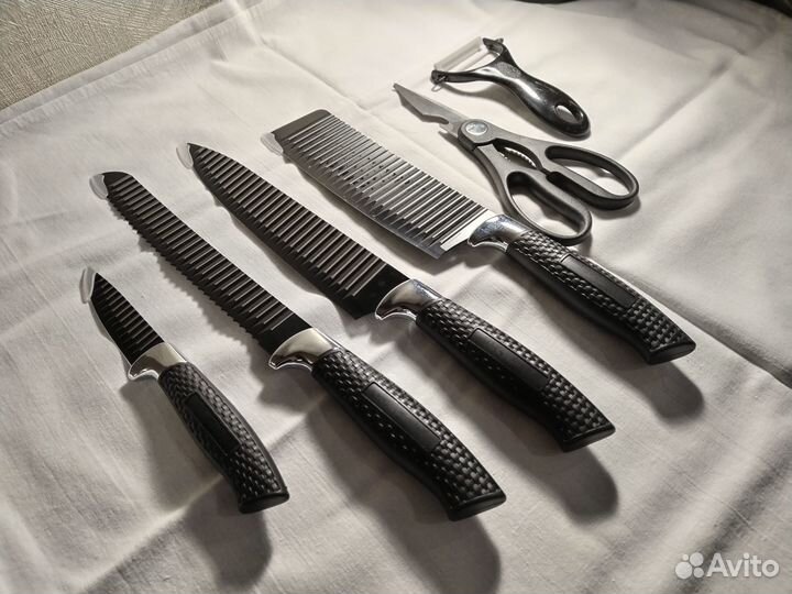 Набор кухонных ножей zepter 6в1 новый, Доставка