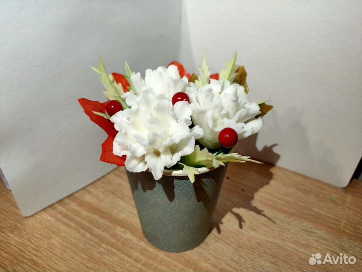 Букеты из мыла на 1 сентября