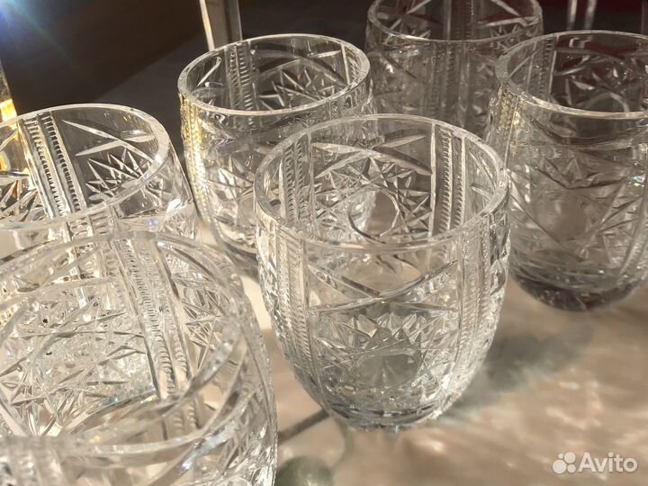 Хрусталь, марганцевый хрусталь. Винтаж