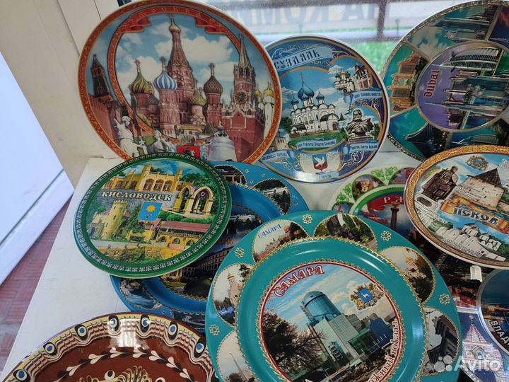 Настенная тарелки сувенирные