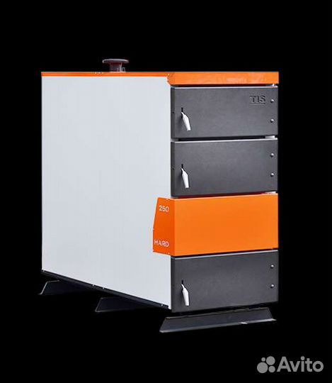 Котел твердотопливный hard DR Plus Tis