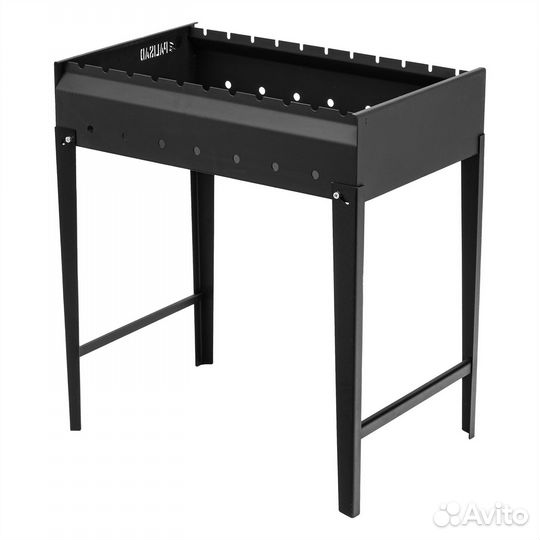 Мангал сварной, 605 х 375 х 138/640 мм, Palisad