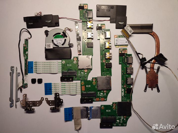 Запчасти ноутбука asus X200CA X200M X200MA X200L