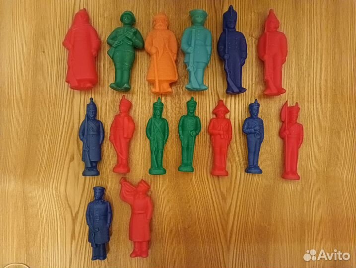 Игрушки СССР. Солдатики, машинки и др