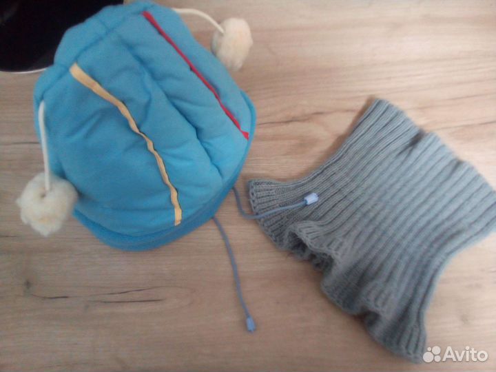 Шапка свитер варешки на мал/дев 2-3 лет
