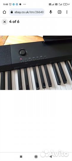 Цифровое пианино Casio CDP220r