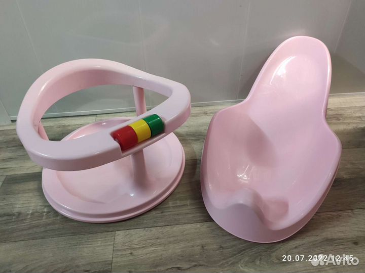 Горка и круг для купания