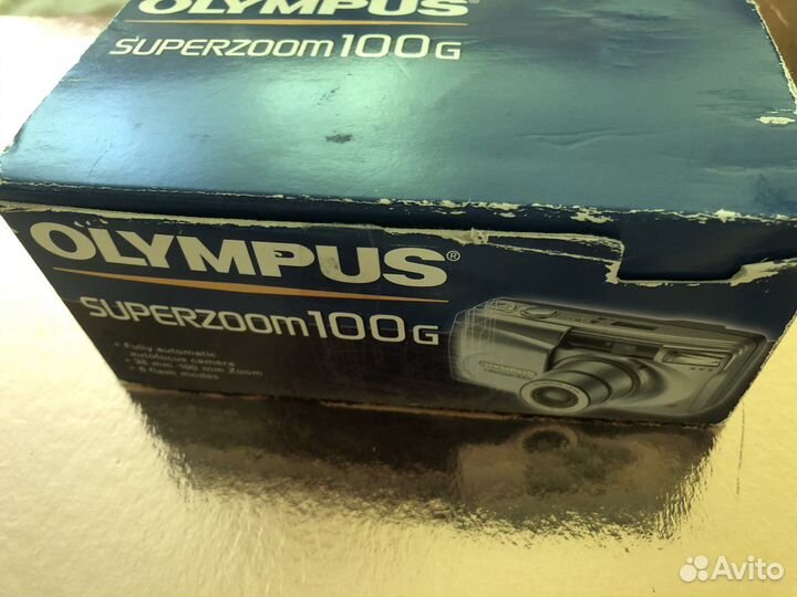 Фотоаппар пленочный olympus superzoom 100g