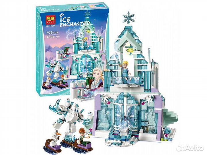 Конструктор Bela Волшебный замок Эльзы 10664