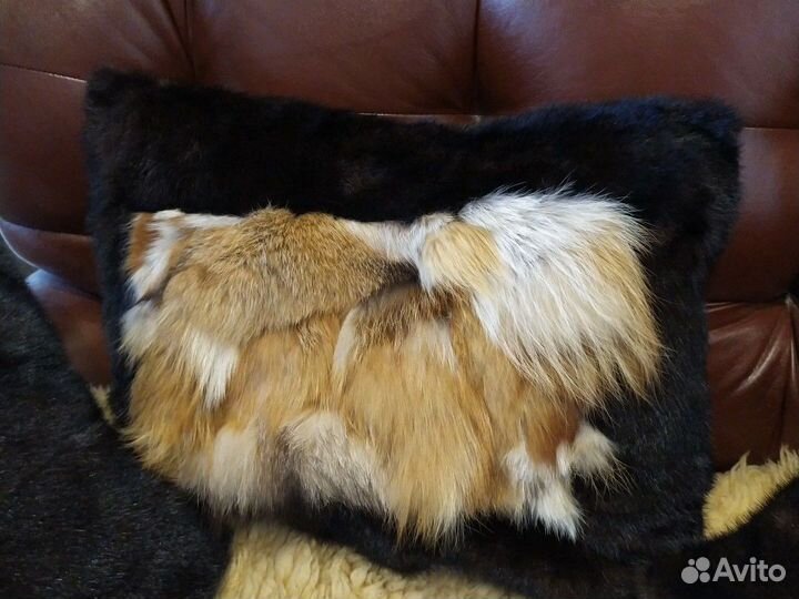 Подушки из натуральной норки