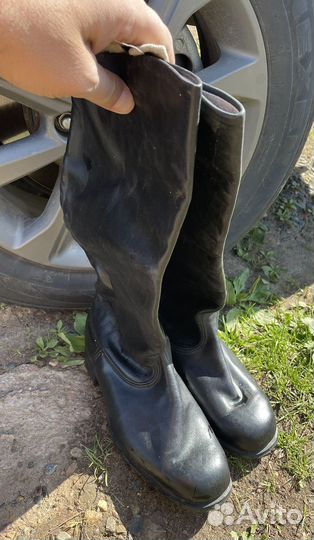 Сапоги хромовые, североход, 40 размер
