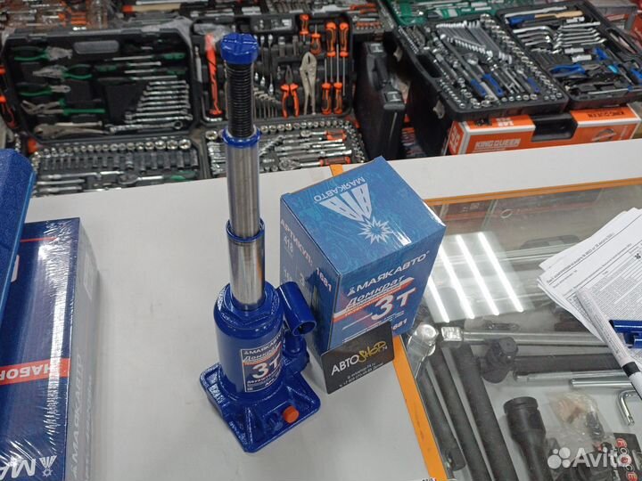 Домкрат 3 тн двухштоковый 170-415 мм