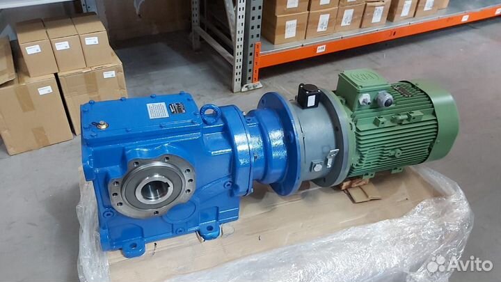 Конические редукторы серии K, KA