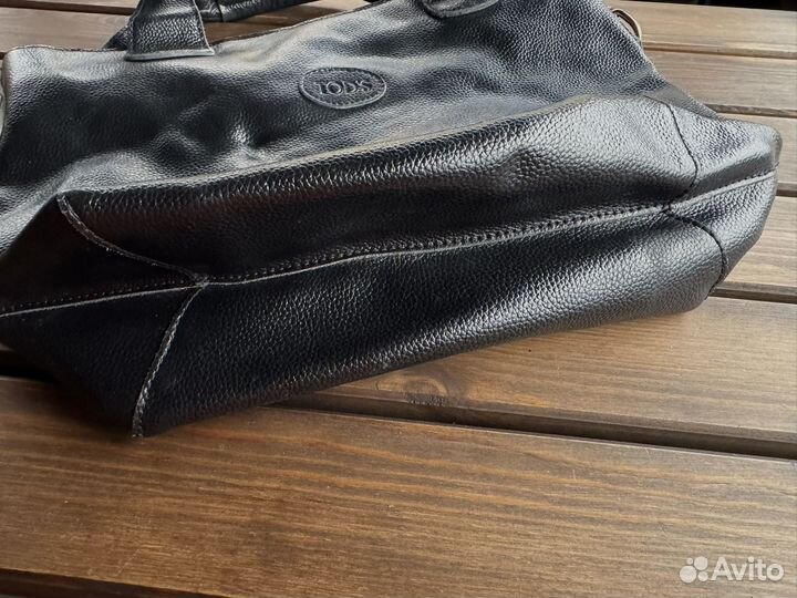 Сумка тоут Tod's черная оригинал