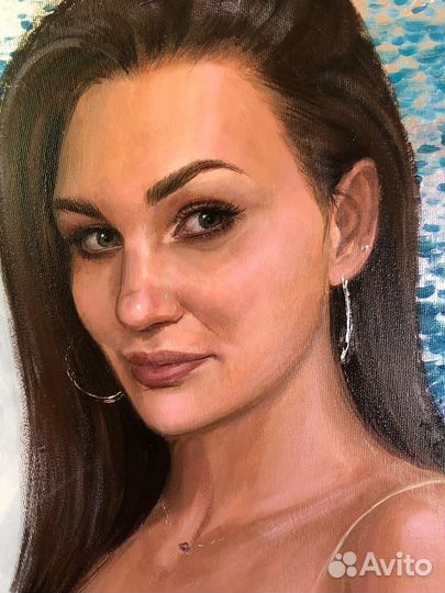 Портрет по фото на заказ ручная работа