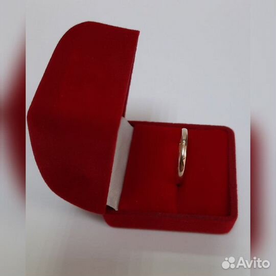 Е.О. Обручальное кольцо, золото 585, (id 57606)