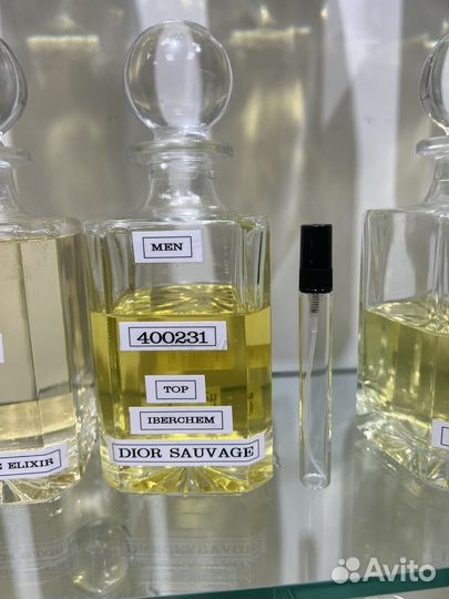 Dior sauvage оригинальное масло