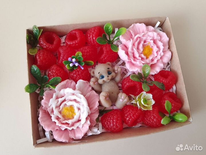 Сувенирное мыло ручной работы. Подарочный набор